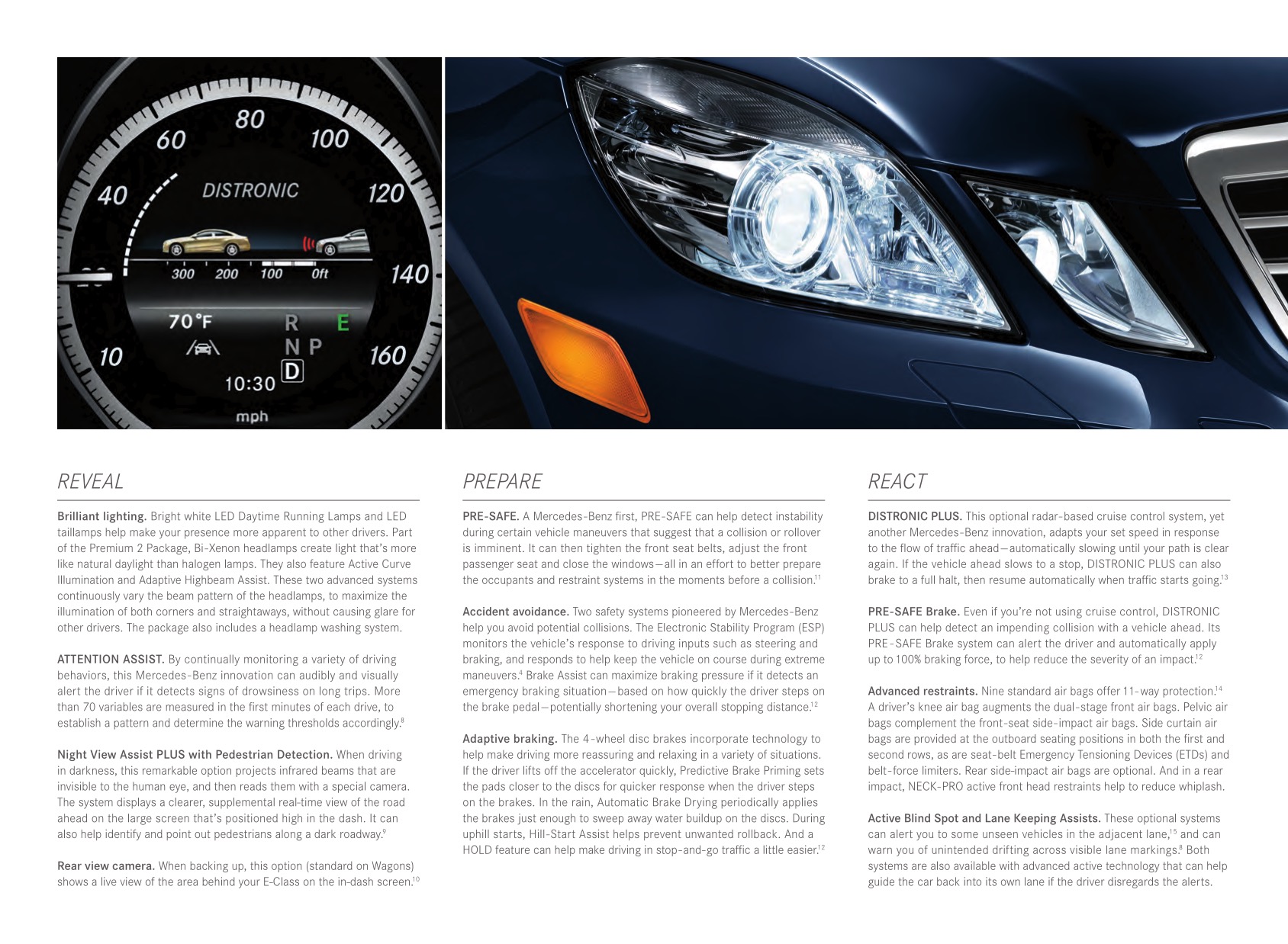 2013 Mercedes-Benz E-Class Brochure Page 7